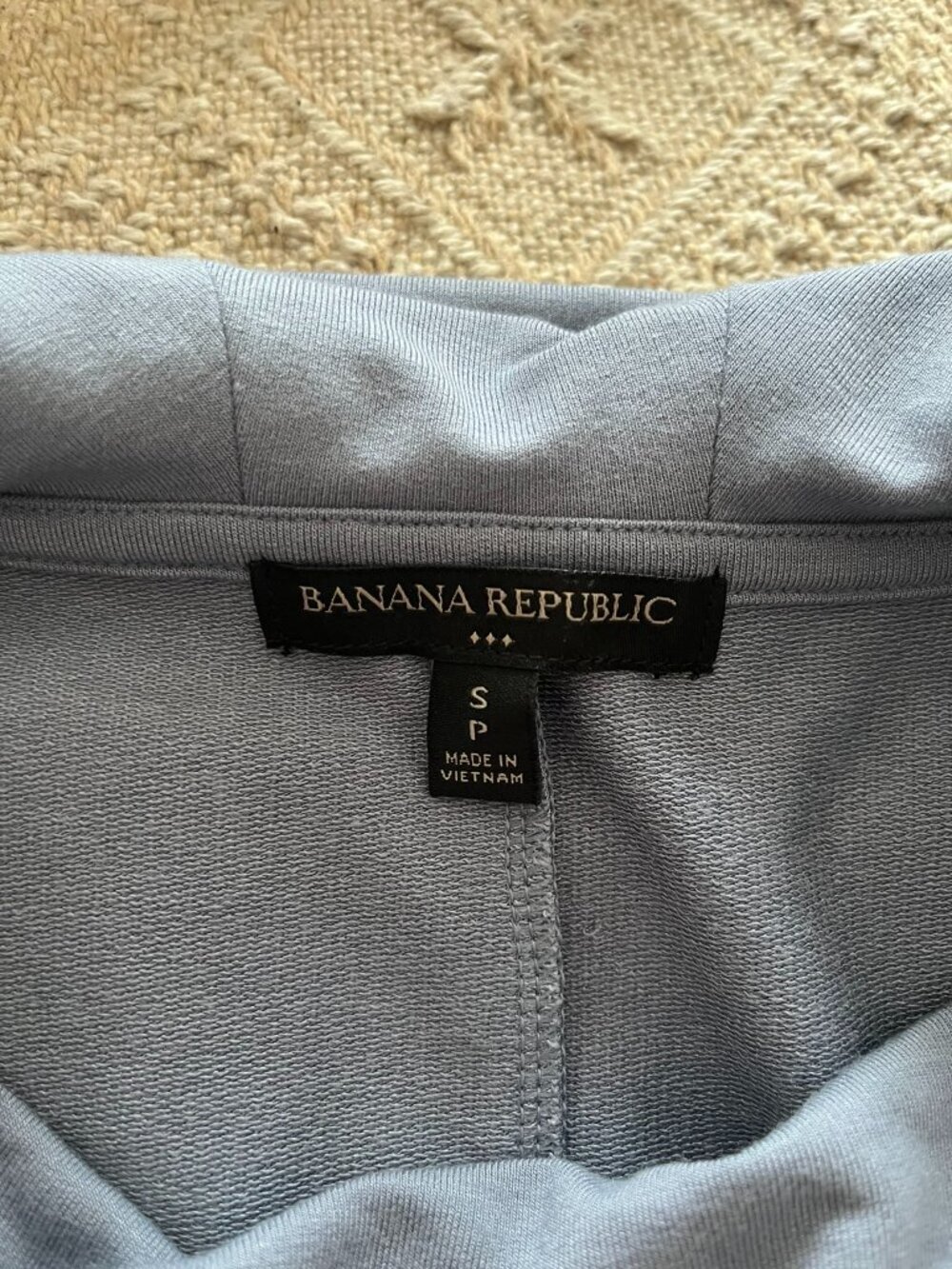 Banana Republic Blue Grey Cowl Neck Midi Dress | Size S | Elegant Minimal - Picture 3 of 7